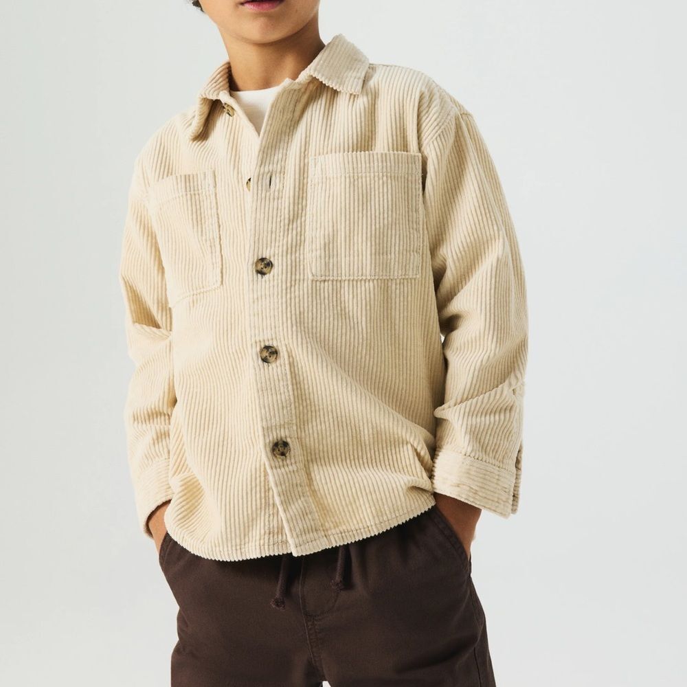 Old Navy corduroy  jacket beige boys